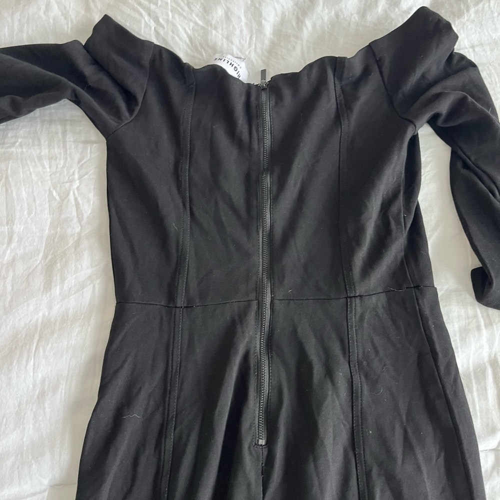 Black Highline Collective off the shoulder dress